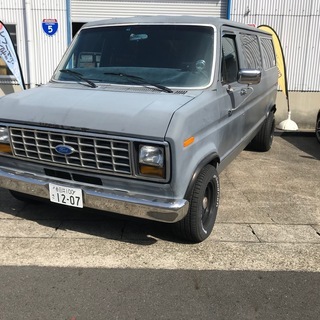 90年フォード　エコノラインXL　スライドドア　１ナンバーの画像