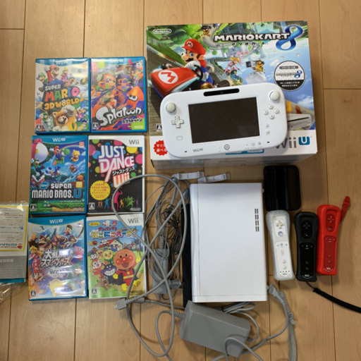 Nintendo Wii U WII U スグニアソベル マリオカート8セット シロ