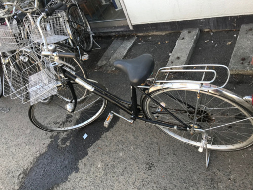 A2005☆格安セール☆27インチ6段切替え、オートライト付き自転車