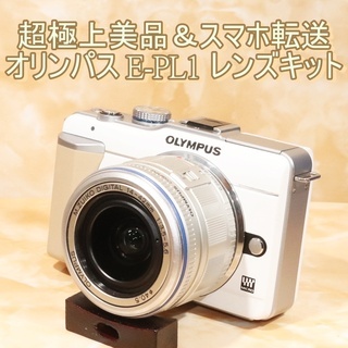 ☆極上美品＆自撮り＆スマホ転送☆オリンパス E-PL1S ダブル