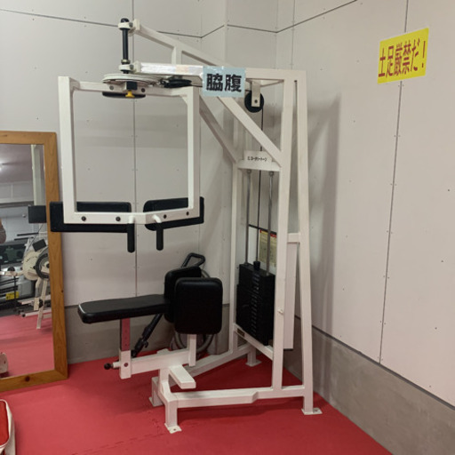 筋トレマシーン　ロータリートーソ　CYBEX