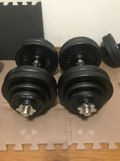 30キロ✖️2 フラットベンチ