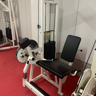 筋トレマシーン レッグエクステンション　CYBEX