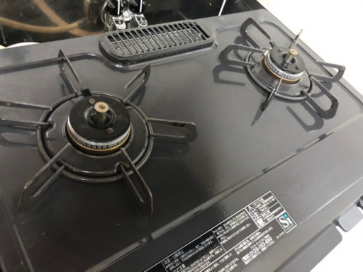 都市ガス　ガスコンロ　グリル未使用　美品