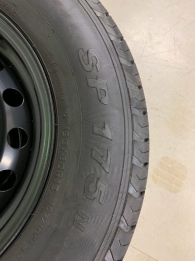 ハイエース新車外しタイヤ4本セット①（スチールホイール組）