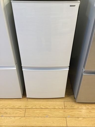 【安心1年保証付】SHARP 2ﾄﾞｱ冷蔵庫 SJ-D14D 2018年製【ﾄﾚﾌｧｸ桶川店】