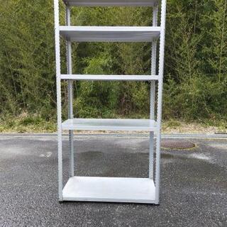 取り引き中スチール棚5段