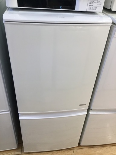 【安心6ヶ月保証付】SHARP 2ﾄﾞｱ冷蔵庫 SJ-C14Y  2013年製【ﾄﾚﾌｧｸ桶川店】