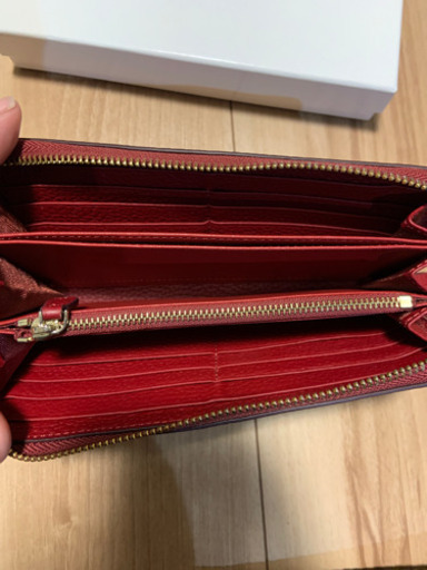 BARCOS バルコス ソフィー ラウンド ZIP RED 長財布 レザー 【公式通販】