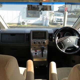 デリカD5/４WD/令和4年4月/純正HDDナビ/ステアリングスイッチ/DVD/CD/F.S.Rカメラ/スマートキー/ETC/純正アルミ4本セット/格安販売の画像