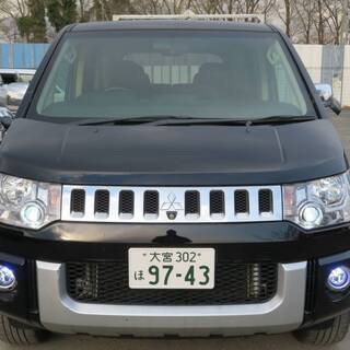 デリカD5Gパワー/令和3年3月/純正HDD/地デジ/DVD/CD/F.S.Bカメラ/フリップダウン/左後ろパワスラ/F席ヒーター/パワーシート/フォグLEDの画像