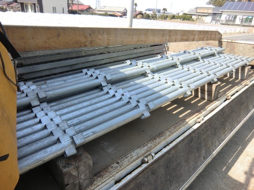 支柱27 20本　信和Aタイプ 互換  ■クサビ・足場・仮設・建築・資材・一側足場■