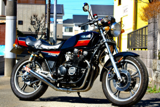 YAMAHA xj400純正タンク xj550xj400D 当時物　エンブレム付 2025年最新】Yahoo!オークション -xj400dエンブレムの中古品