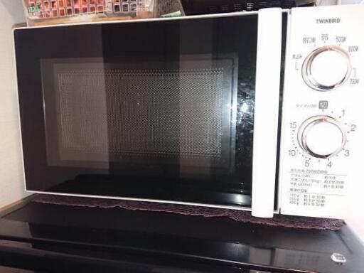 【終了】電子レンジ：ツインバード製(700W・60Hz専用)
