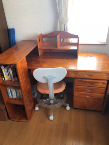 お値下可能！学習机２台セット