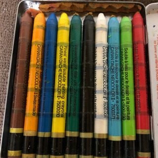 【中古】水彩クレヨンの画像
