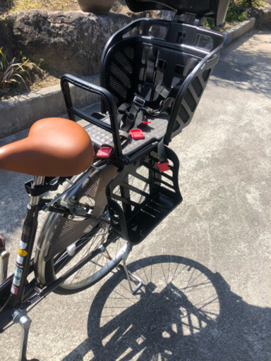 前後子供乗せ付き自転車