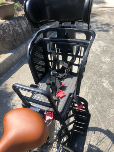 前後子供乗せ付き自転車