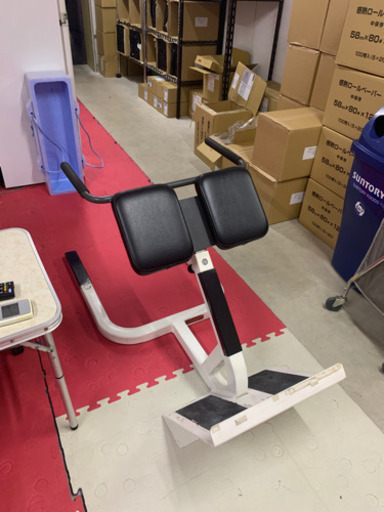 筋トレマシーン　背筋　CYBEX