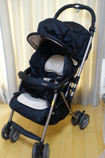 コンビ ベビーカー グランパセオ LZ-600 サークルブラック 美品
