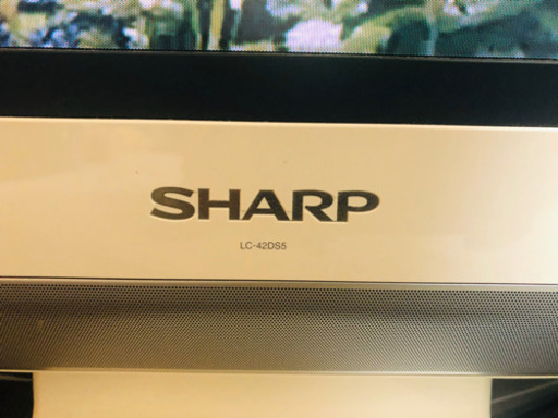 使用頻度少なめ TV SHARP AQUOS 42型 LC-42DS5 液晶 テレビ 地デジ アクオス シャープ 世界の亀山モデル