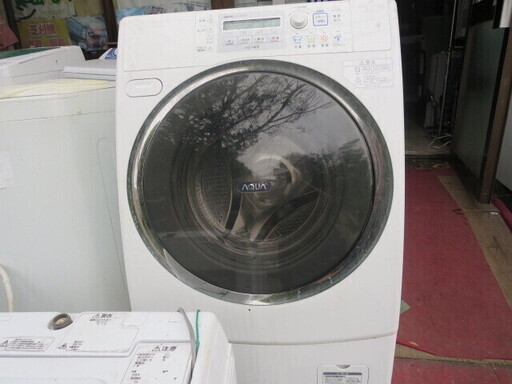 持ち帰り特価！SANYOドラム式洗濯乾燥機9キロ　年式不明　返品不可商品！