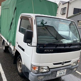 日産アトラス　ガソリン 1.5t 幌付　5MT 機関良好