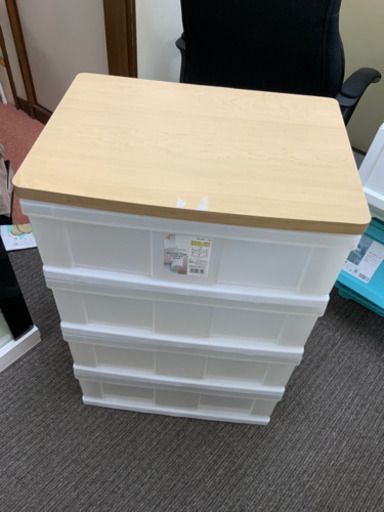 天板木製プラスチックケース　中古　^_^