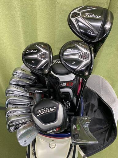 915☆Titlelst☆ ゴルフクラブセット ☆ハードスペック☆付属品一式