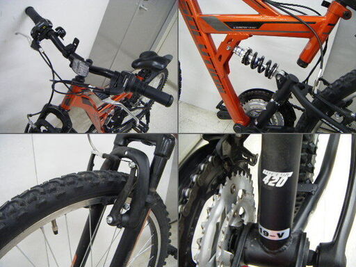 マウンテンバイク ASAHI ソリューション オレンジ 自転車