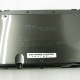 newニンテンドー3DSLL　メタリックブラック　マイクロSDカード32GB　動作品　3dsll 3ds 任天堂　札幌　西岡店の画像