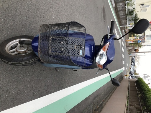 1万値下げ！Dio 原付49cc  型式BA -AF56　ホンダバイク　鍵2本　かご付き