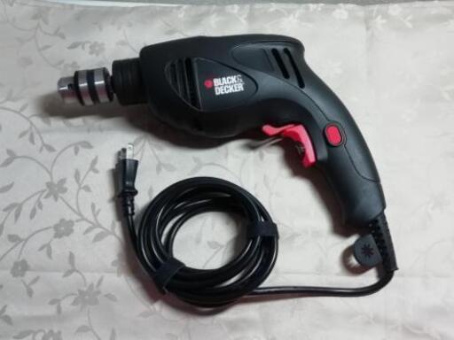 ＜取引成立／終了＞【BLACK\u0026DECKER／本体のみ】BMR450 振動ドリル  工具