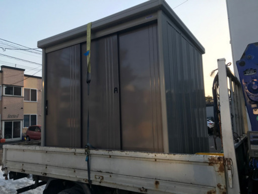 中古物置　新古品