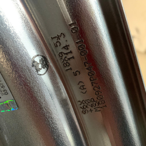 ワーク　シーカー　18インチ 9.5j