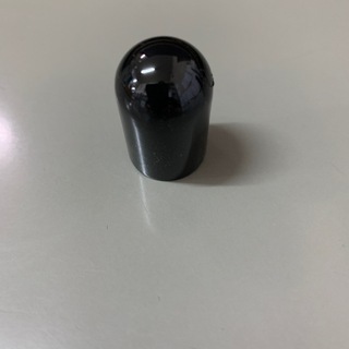 【在庫処分・アウトレット】ＭＫ ダイカスト サロンつまみ Ｄ-440 [18mm/黒］ 22個入りの画像