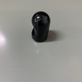 【在庫処分・アウトレット】ＭＫ ダイカスト サロンつまみ Ｄ-440 [18mm/黒］ 22個入りの画像