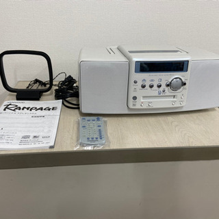 ラジカセ　KENWOODの画像