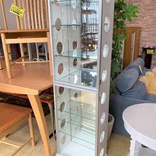 塩川光明堂 カルトーネ ガラス ショーケース コレクションケース★買取帝国 朝霞店