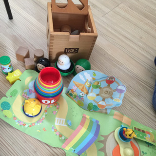 ドキドキアンパンチ&0歳パズルしまじろうおもちゃの画像