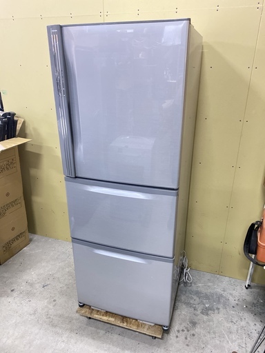ON156 【稼働品】 冷凍 冷蔵庫 東芝 TOSHIBA 335L GR-34ZS 2007年製 3ドア 家電 入れ替え