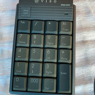 USBテンキー(ダークシルバー) NT-USB18Dの画像