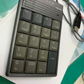 USBテンキー(ダークシルバー) NT-USB18D
