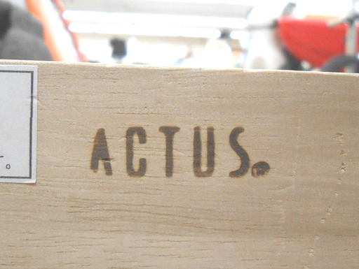 アクタス TVボード 幅120cm 奥行45 高さ50 ウォールナット FBシリーズ  テレビ台 AVボード ACTUS☆ PayPay(ペイペイ)決済可能 ☆ 札幌市 清田区 平岡
