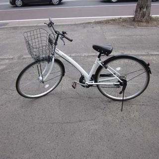 南12条店 27インチ 自転車 スポーツサイクル 変速6段 かご...