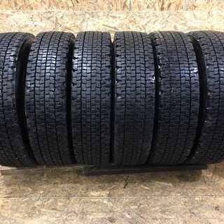 スタッドレスアルミホイール付き 4本セット9R19.5 バリ山マイクロバス