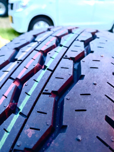 新車外し 195/80R15 107/105 LT ブリヂストン製 エコピア RD-613 STEEL SUMMER 2020年製 4
