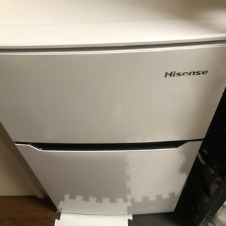 値下‼️○2017年製ハイセンス　冷蔵庫HR-B95A中古　美品 の画像