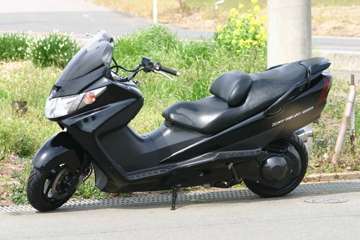 車検２年付-埼玉発863】SUZUKI スカイウェイブ400 CK43A ヨシムラマフラー付き (沖縄県優遇あり)