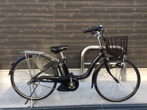 地域限定送料無料　ヤマハ　パス　ナチュラ　新基準　子供乗せ　8,1AH　紺　アシスタ　ビビ　神戸市　電動自転車